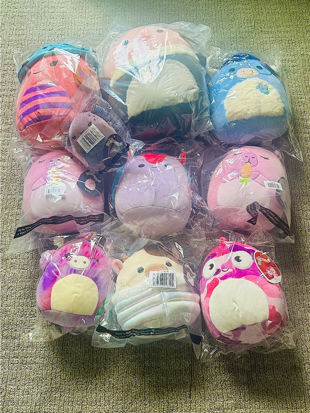 Squishmallow Bundle Lot Plush Pastel Collection Select Series Limited Edition